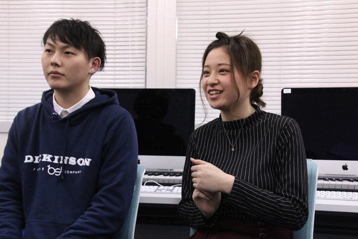 ヴォーカル専攻の学生に聞いちゃいました!
