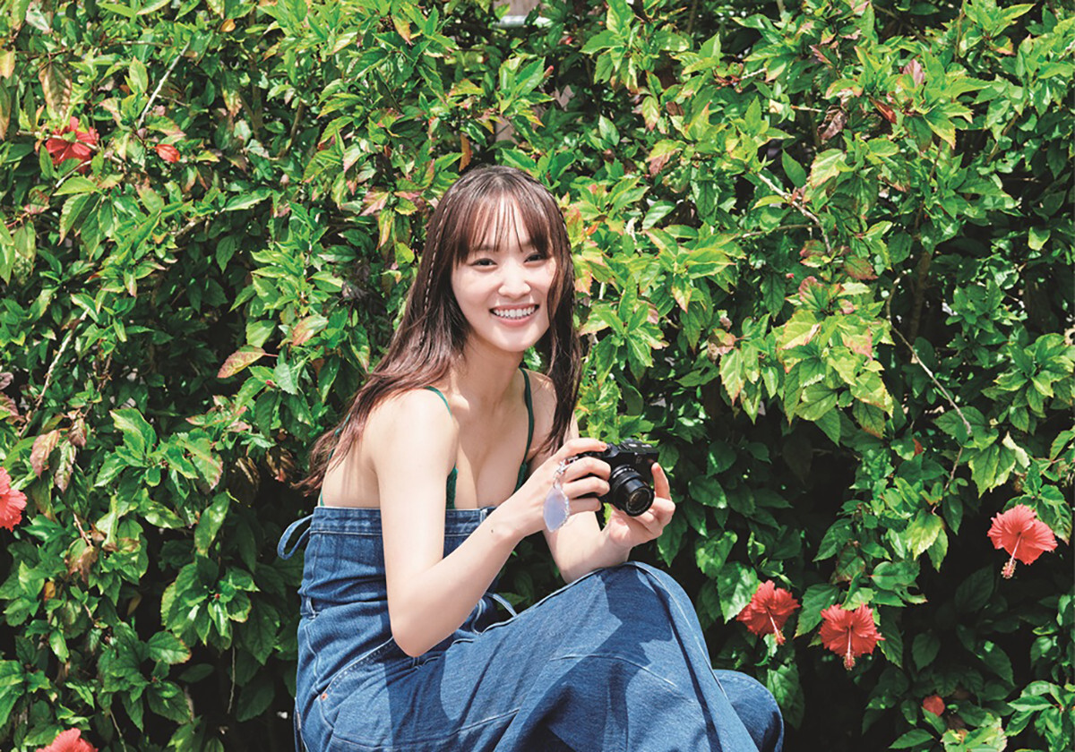 菅井友香 写真集『たびすがい』先行カット 撮影:田尾沙織(C)ワニブックス