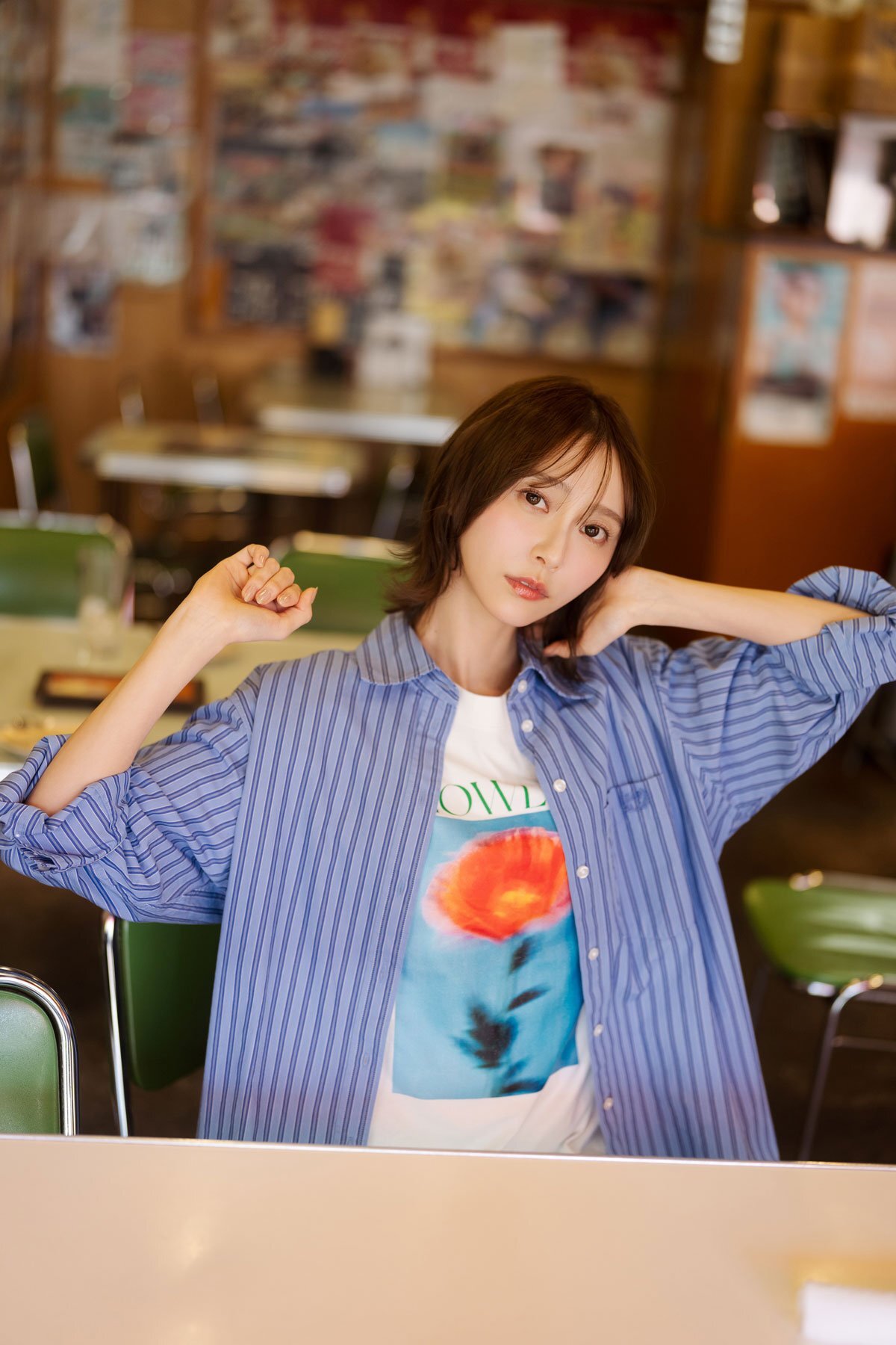 弓木奈於「B.L.T.2026年5月号」(東京ニュース通信社刊) 撮影/HIROKAZU