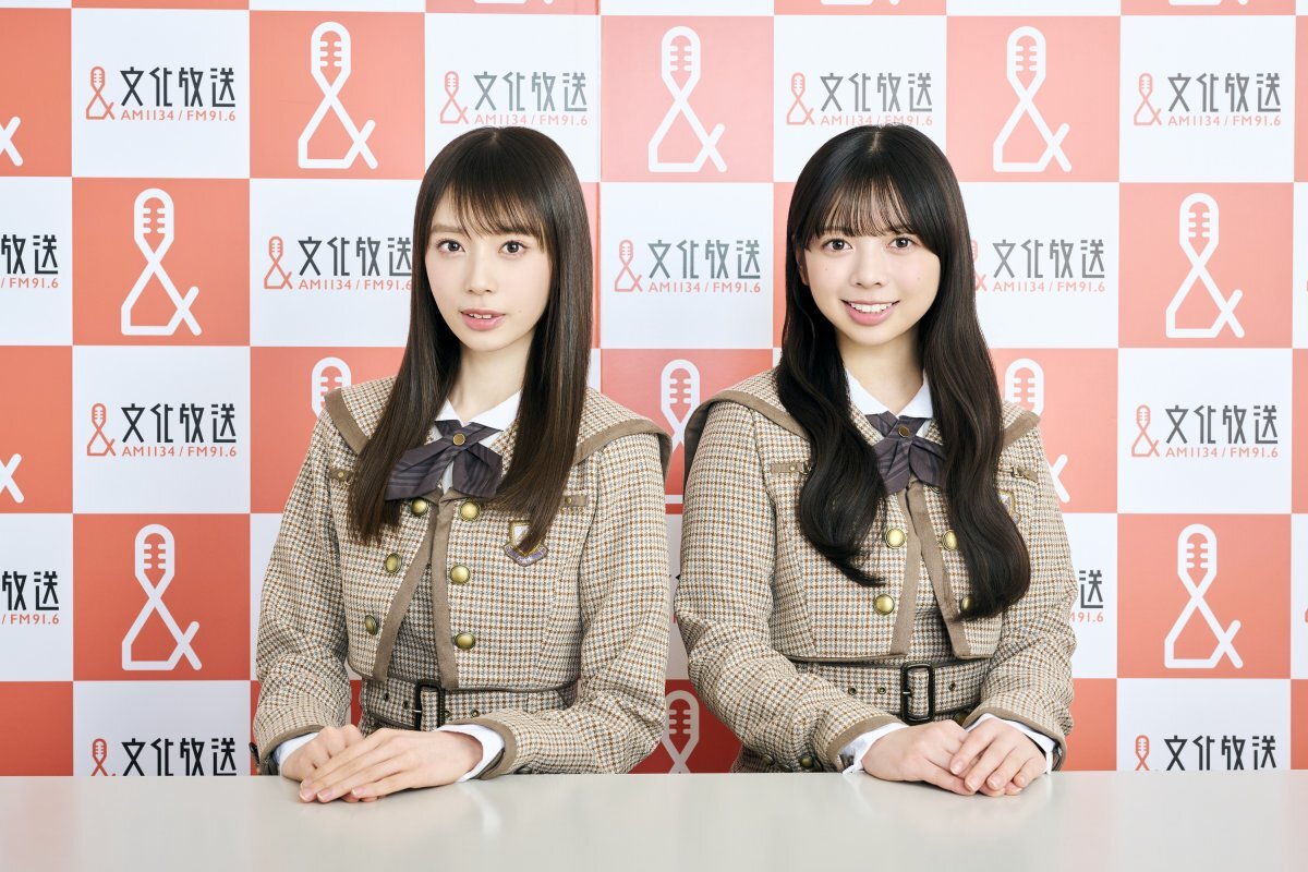 文化放送『レコメン!』月曜パーソナリティーに乃木坂46・長嶋凛桜&矢田萌華(C)文化放送