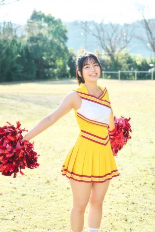 松島かのん、応援マネージャー熱演