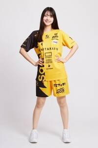 バレーボールチーム「Safilva北海道」のイメージキャラクターに就任した山口はのん