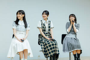 青葉坂46オーディションセミナーに登壇した現役坂道メンバー(C)乃木坂46LLC,Seed & Flower 合同会社