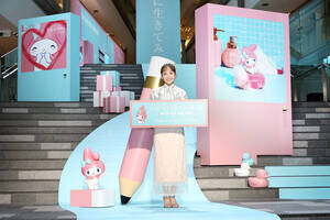 �u�D���ɂ��Ȃ��ɐ����Ă݂�WWITH MY MELODY�v�v���X���\��ɓo�d�����S�c�č؎q�iC�j2026 SANRIO CO.,LTD. ���슔����ЃT�����I