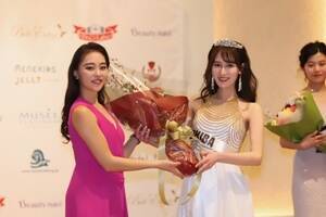 2019MISS CHIBA݂iEji˂E^24 g170/B86/W60/H88j@2019MISS JAPAN FINAL RESULTSFTOP16