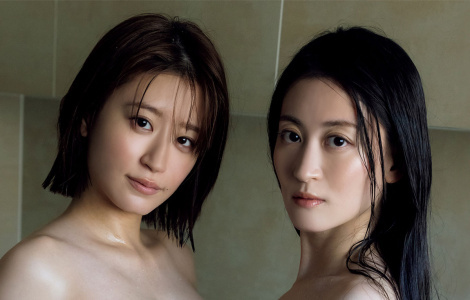 元NMB48美ボディ姉妹のグラビア