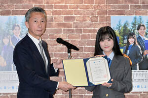 『第98回選抜高等学校野球大会』応援イメージキャラクターに決定した黒氏萌楓