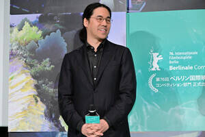 長編アニメーション映画『花緑青が明ける日に』ジャパンプレミアに登壇した四宮義俊監督(C)2025 A NEW DAWN Film Partners