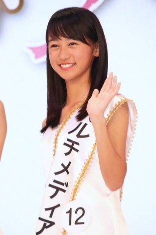 全日本国民的美少女コンテスト 一般人気投票1位のマルチメディア賞は愛知出身14歳 竹内美南海さん ニュース画像 Deview デビュー