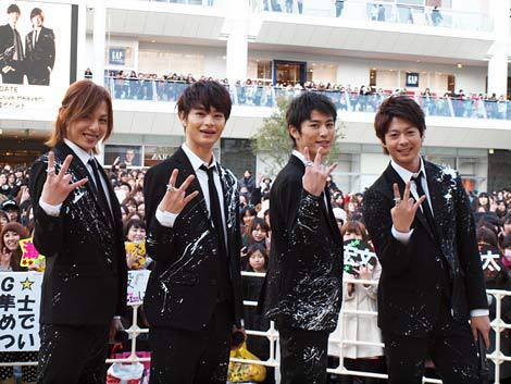 ラゾーナ川崎でイベントを行ったスペシャルユニット・D☆DATE(C)ORICON DD inc.