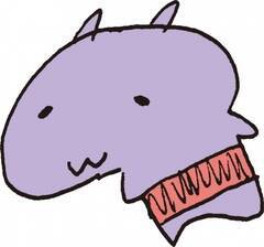 番組アシスタントキャラクター/バクのしゅんしゅん(イラスト画/宮崎あみさ)