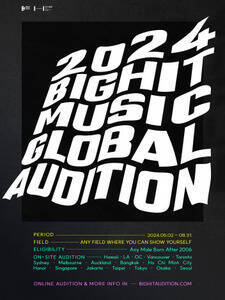 u2024 BIGHIT MUSIC GLOBAL AUDITIONvJ