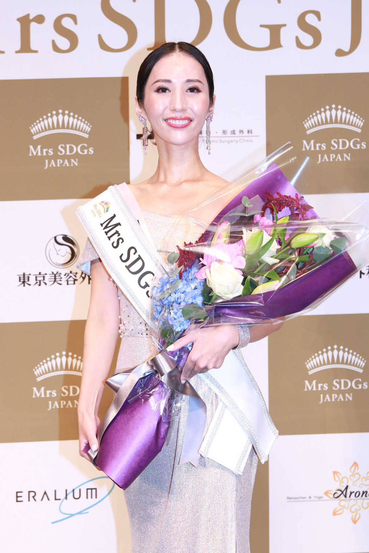 「2025 Mrs SDGs Japan」第3位・平岡千佳さん(C)Deview