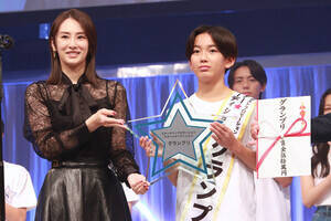 第4回『スター☆オーディション』グランプリ・山中島世夏さん(C)ORICON NewS inc.