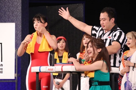 アイドル界に今アームレスリングの嵐 テーマは ストップ ザ さかっち 15枚目 ニュース画像 Deview デビュー