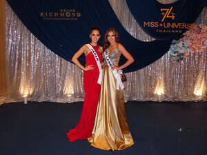 ミス・ユニバース・ジャパン2025の橋本佳央理が着用したドレス