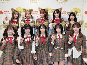 28日放送のNHK『うたコン』に生出演した=LOVE (C)NHK