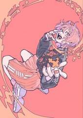 �C���X�g���[�^�[�E���Óc�X���̍�i��monogatary.com�ŕ�W����镨�������Ƃ����n��g�A�j���ɏo���B