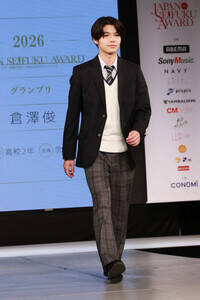 『第13回日本制服アワード』男子グランプリ・倉澤俊さん(C)Deview