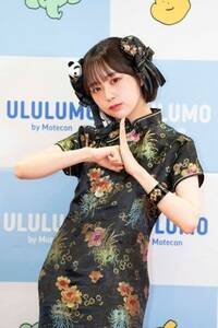 自身初プロデュースのカラコンの発売記念イベントに出席したなえなの。