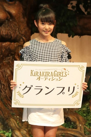 グランプリは14歳の中学3年生 新藤葵さん Kira Kira Girls オーディション サンリオピューロランドで開催 ニュース Deview デビュー