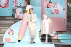 �u�D���ɂ��Ȃ��ɐ����Ă݂�WWITH MY MELODY�v�v���X���\��ɓo�d�����S�c�č؎q�iC�j2026 SANRIO CO.,LTD. ���슔����ЃT�����I