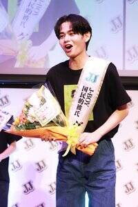 『JJモデルオーディション2026 J-BOY#国民的彼氏』グランプリ・三上龍さん(C)Deview