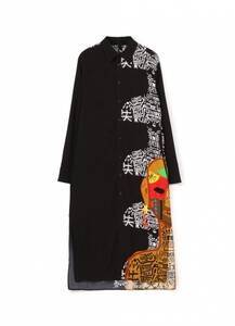 Ground-Y ~ Hayato-Isomura igital Art Collection Long shirt dress