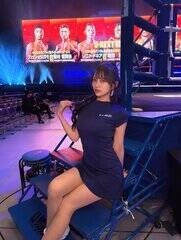 �uU-NEXT BOXING�v�̃��E���h�K�[���ɏA�C�����H�����C�i