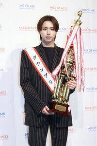 『MR OF MR CAMPUS CONTEST 2026』GPに輝いた隈部飛鵬さん(C)ORICON NewS inc.
