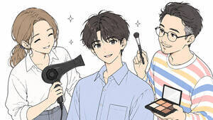�L�����͂��ߗl�X�ȃX�^�[�̃w�A���C�N����|����v�������C�N��S��