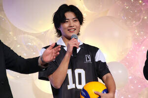 自由パフォーマンス審査では特技のバレーボールを披露した大野礼音さん(C)Deview